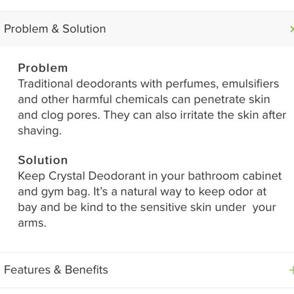 Norwex crystal deodorant  - Picture 5 of 7